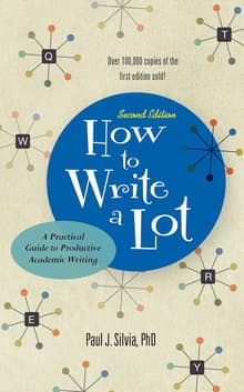 Book cover of How to Write a Lot