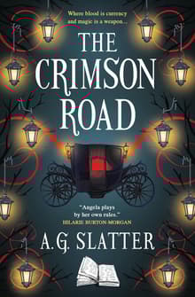 Book cover of The Crimson Road