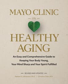 Book cover of Mayo Clinic on Healthy Aging