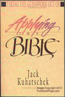 Book cover of Taking the Guesswork Out of Applying the Bible