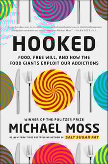 Book cover of Hooked: Food, Free Will, and How the Food Giants Exploit Our Addictions