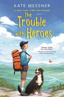 Book cover of The Trouble with Heroes