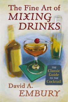 Book cover of The Fine Art of Mixing Drinks