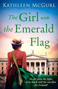 Book cover of The Girl with the Emerald Flag