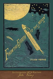 Book cover of From the Earth to the Moon