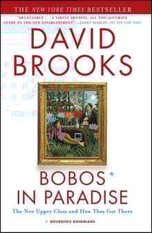 Book cover of Bobos in Paradise: The New Upper Class and How They Got There