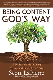 Book cover of Being Content God's Way