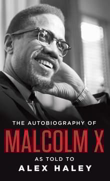 Book cover of The Autobiography of Malcolm X