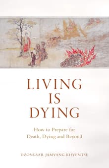 Book cover of Living is Dying