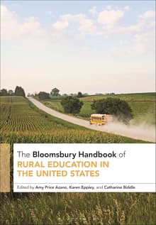 Book cover of The Bloomsbury Handbook of Rural Education in the United States