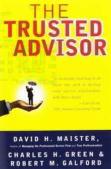 Book cover of The Trusted Advisor