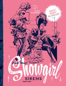 Book cover of Arthur Ferrier's Showgirl Sirens 1940-1949