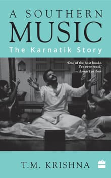 Book cover of A Southern Music: The Karnatik Story