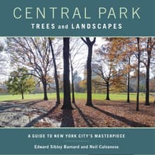 Book cover of Central Park Trees and Landscapes