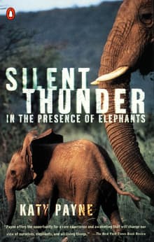 Book cover of Silent Thunder: In the Presence of Elephants