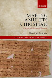 Book cover of Making Amulets Christian