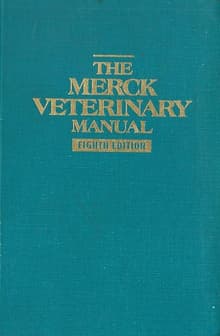 Book cover of The Merck Veterinary Manual