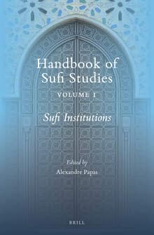 Book cover of Sufi Institutions