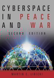 Book cover of Cyberspace in Peace and War