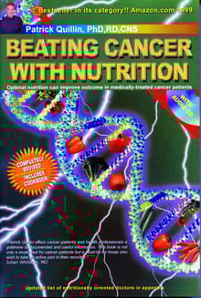 Book cover of Beating Cancer with Nutrition