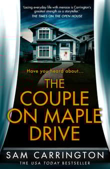 Book cover of The Couple on Maple Drive