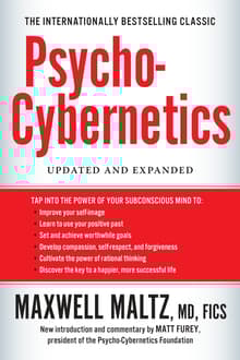 Book cover of Psycho-Cybernetics