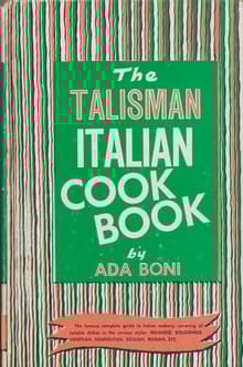 Book cover of The Talisman Italian Cookbook