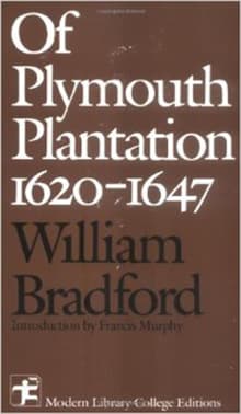 Book cover of Of Plymouth Plantation 1620 - 1647