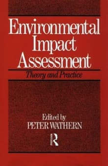 Book cover of Environmental Impact Assessment: Theory and Practice