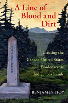 Book cover of A Line of Blood and Dirt