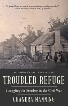 Book cover of Troubled Refuge: Struggling for Freedom in the Civil War