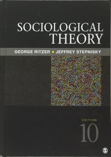 Book cover of Sociological Theory