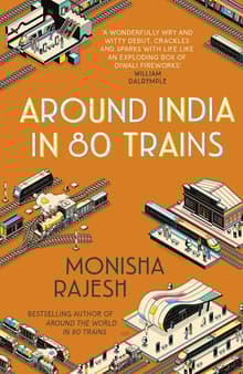 Book cover of Around India in 80 Trains