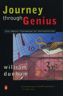 Book cover of Journey Through Genius: The Great Theorems of Mathematics