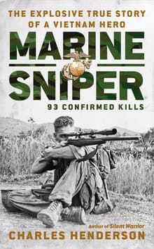 Book cover of Marine Sniper: 93 Confirmed Kills