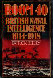Book cover of Room 40: British Naval Intelligence 1914-1918