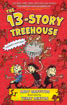 Book cover of The 13-Story Treehouse