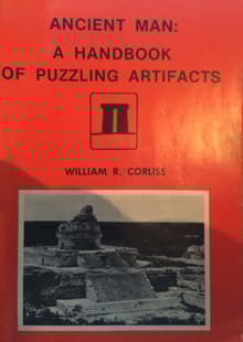 Book cover of Ancient Man: A Handbook of Puzzling Artifacts
