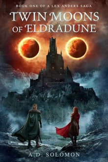 Book cover of Twin Moons of Eldradune