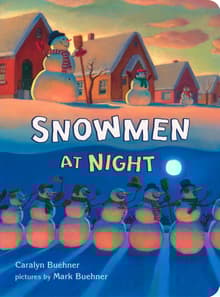 Book cover of Snowmen at Night