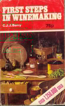 Book cover of First Steps in Winemaking