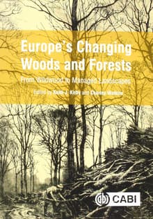 Book cover of Europe's Changing Woods and Forests