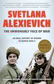 Book cover of The Unwomanly Face of War: An Oral History of Women in World War II