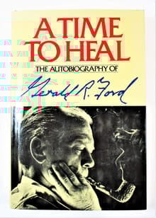 Book cover of A Time to Heal: The Autobiography of Gerald R. Ford