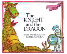 Book cover of The Knight and the Dragon