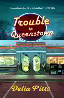 Book cover of Trouble in Queenstown