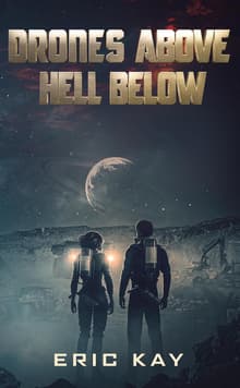 Book cover of Drones Above Hell Below