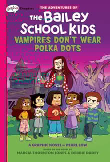 Book cover of Vampires Don't Wear Polka Dots