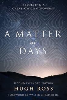 Book cover of A Matter of Days: Resolving a Creation Controversy