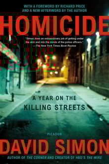 Book cover of Homicide: A Year on the Killing Streets